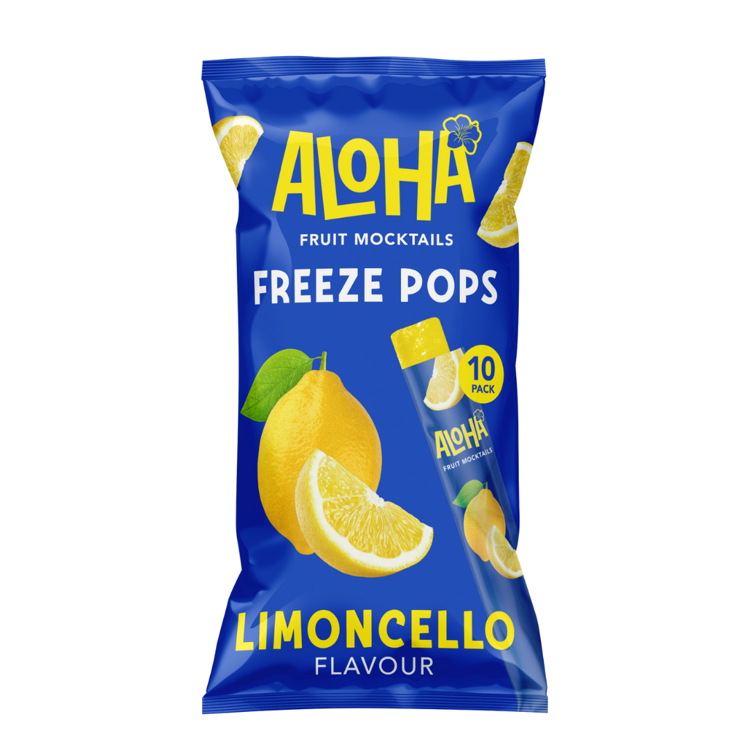 Aloha Limoncello Freeze Pops 50ml