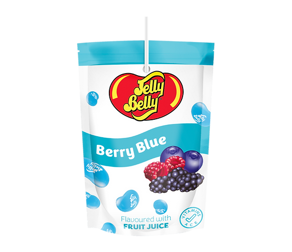 Jelly Belly Berry Blue 200ml pouch drink