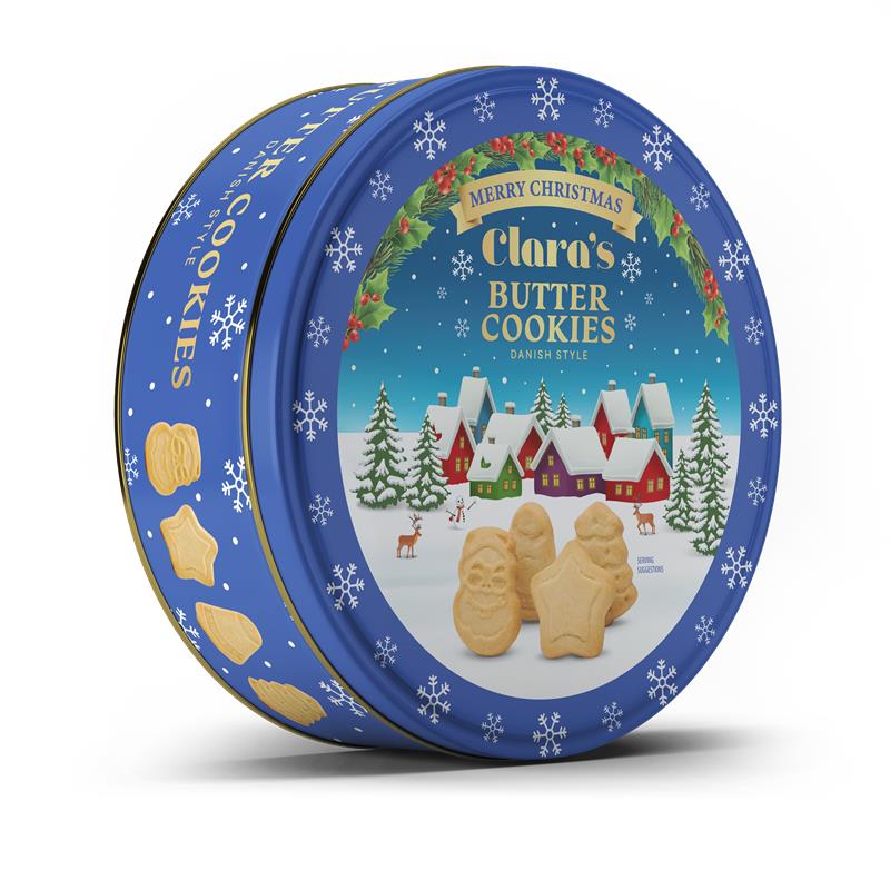 Clara's Christmas Danish Style Butter Cookies