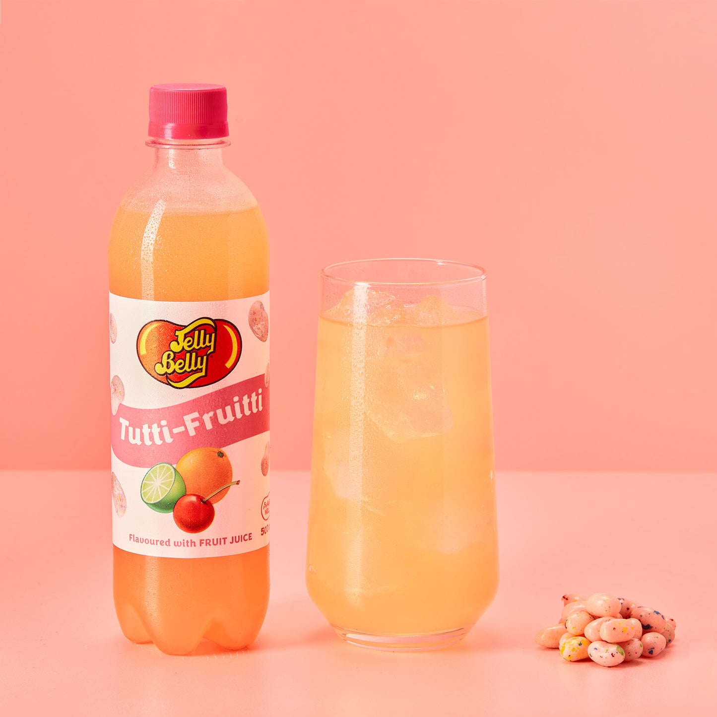 Jelly Belly Tutti-Fruitti 500ml PET bottle