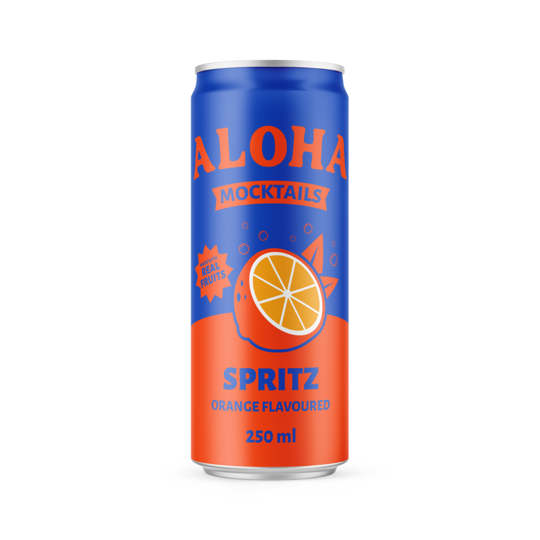 Aloha Spritz Orange Flavoured Mocktail Drink