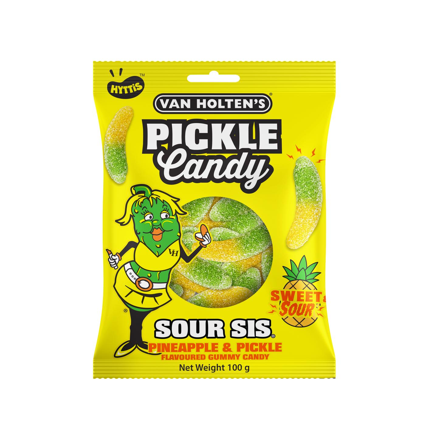 Van Holten’s Pickle Candy – Sour Sis Pineapple & Pickle - COMING SOON