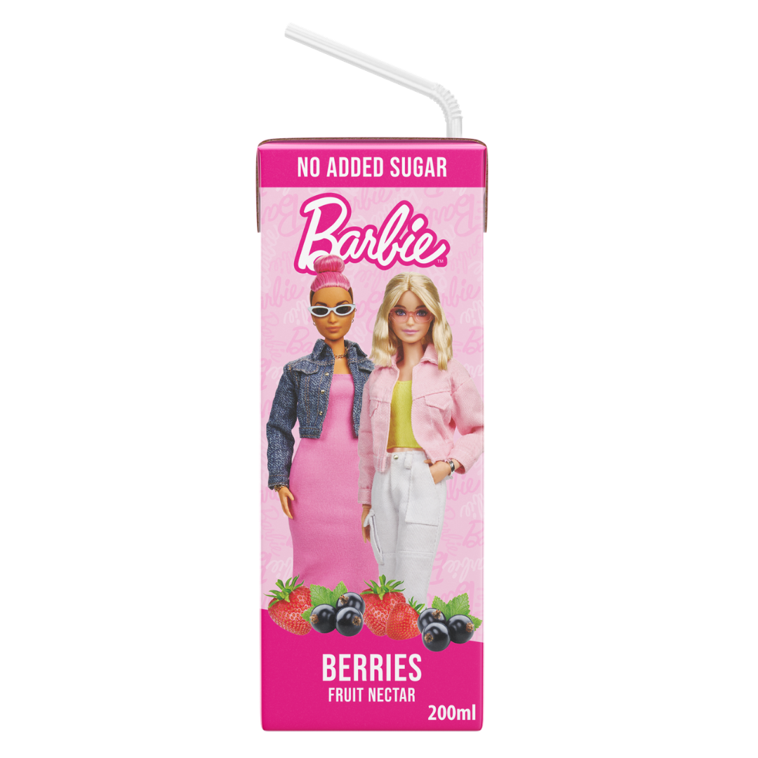 Barbie Summer Berries No added Sugar Nectar Drink 200ml