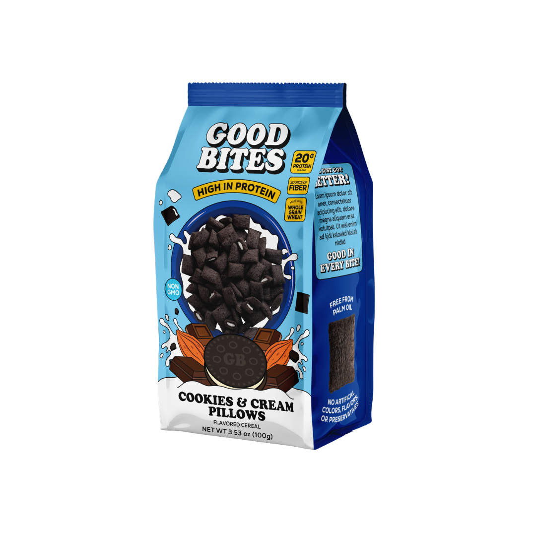 Good Bites of Protein Cookies & Cream Cereal 100g