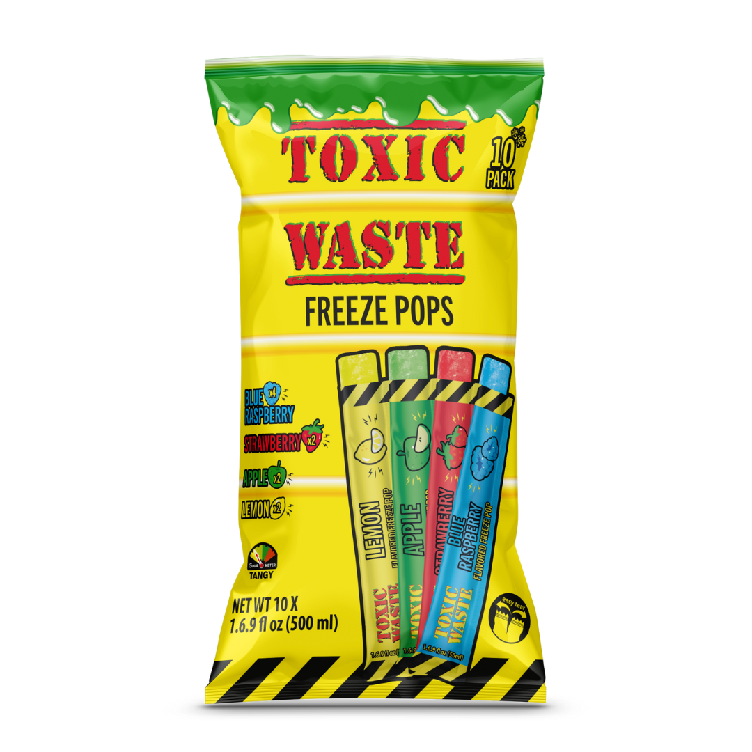Toxic Waste Sour Freezer Pops