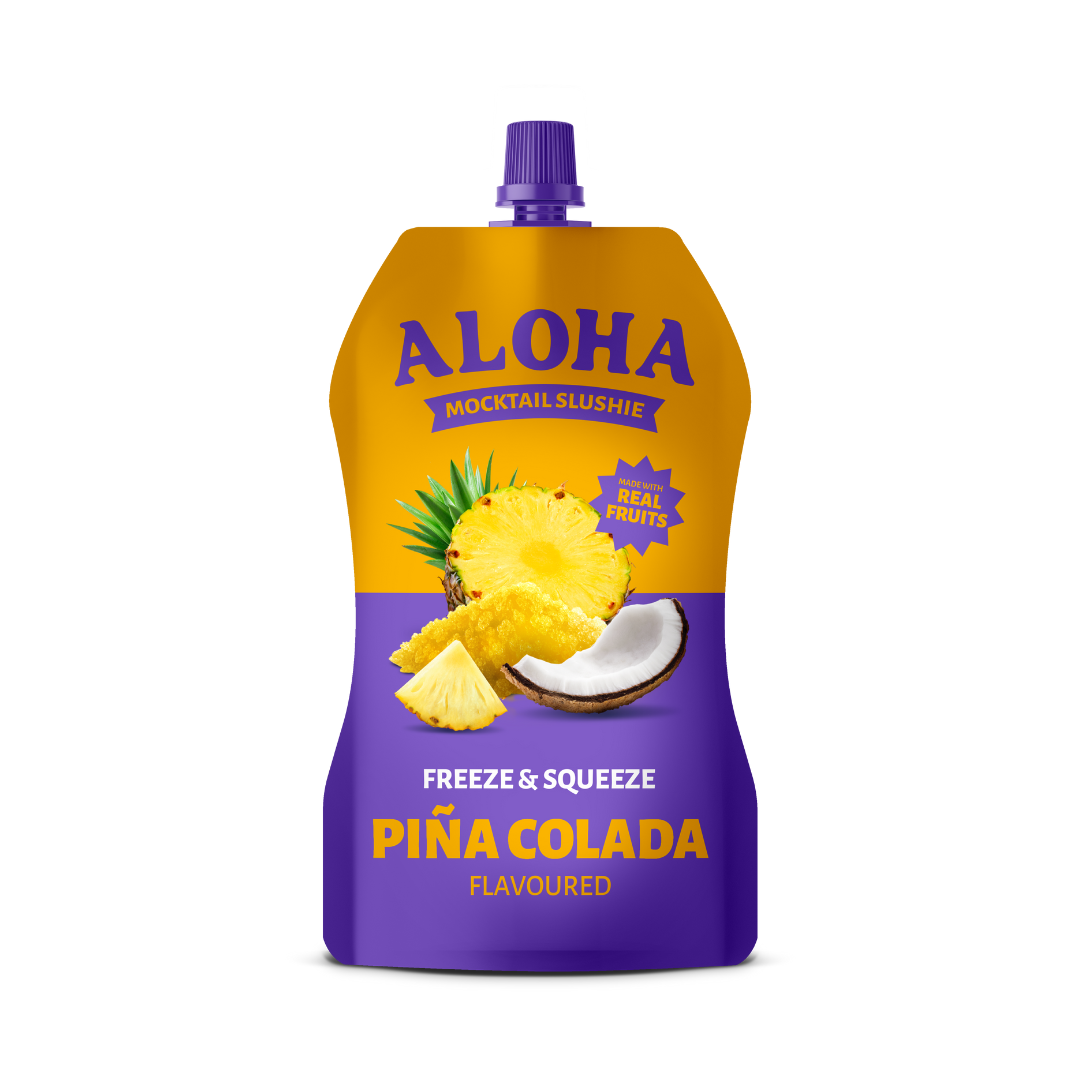 Aloha Piña Colada Freeze & Squeeze Slushie