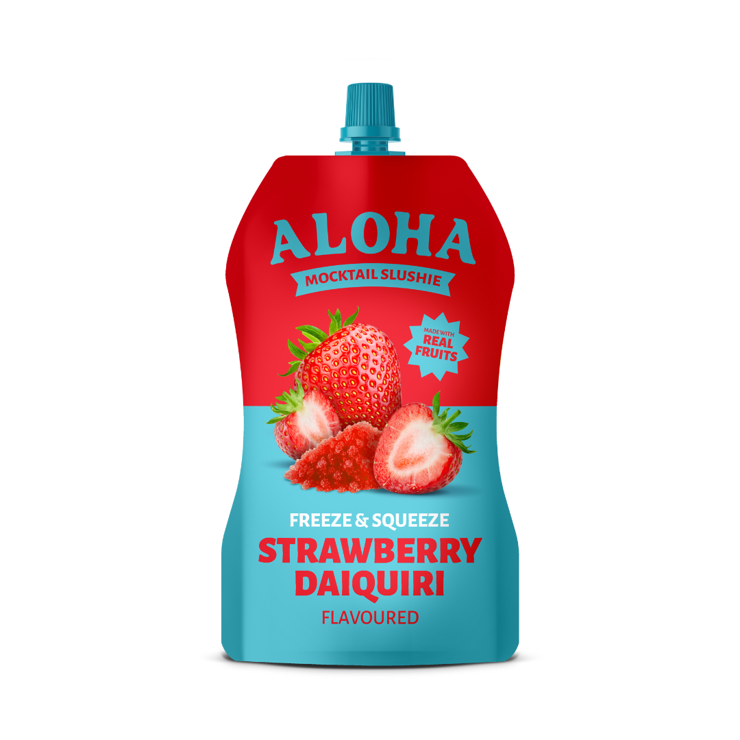 Aloha Strawberry Daiquiri Freeze & Squeeze Slushie
