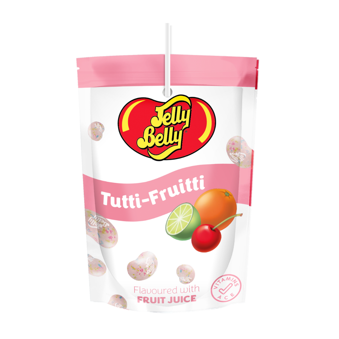 Jelly Belly TuttiFruitti 200ml pouch drink Whateverbrands