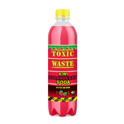 Toxic Waste Sour Kiwi Strawberry Soda Drink