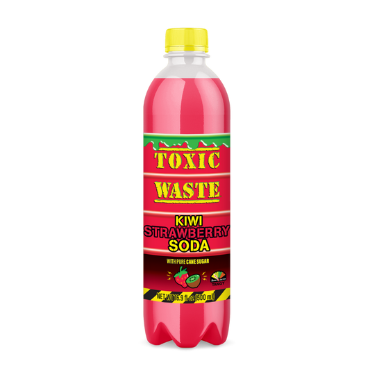 Toxic Waste Sour Kiwi Strawberry Soda Drink