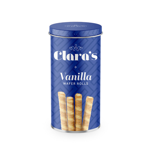 Clara's Selections Vanilla Wafer Rolls