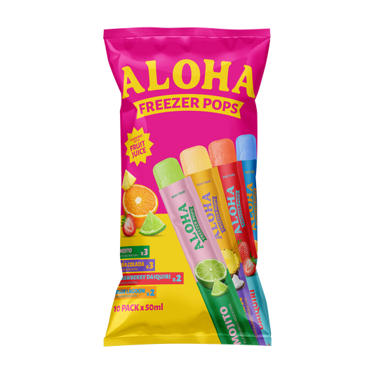 Aloha Mixed Pack Freezer Pops