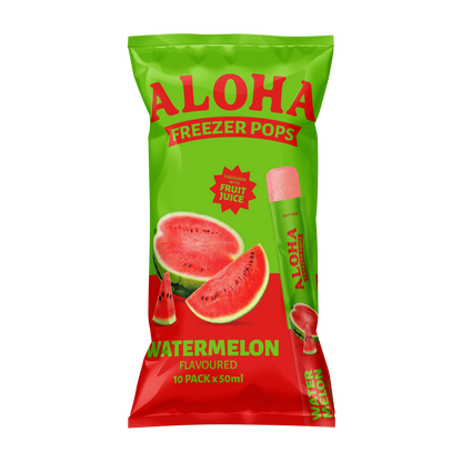 Aloha Watermelon Freezer Pops 50ml