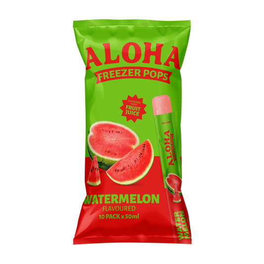 Aloha Watermelon Freezer Pops 50ml