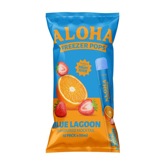 Aloha Blue Lagoon Freezer Pops 50ml