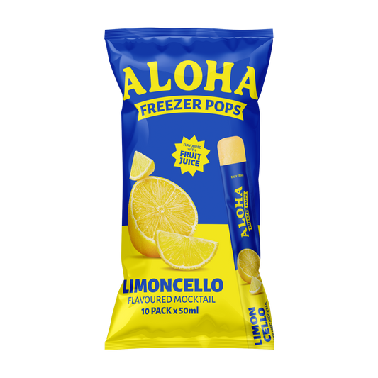 Aloha Limoncello Freezer Pops 50ml