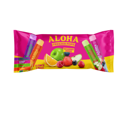 Aloha Mixed Pack Freezer Pops NO ADDED SUGAR