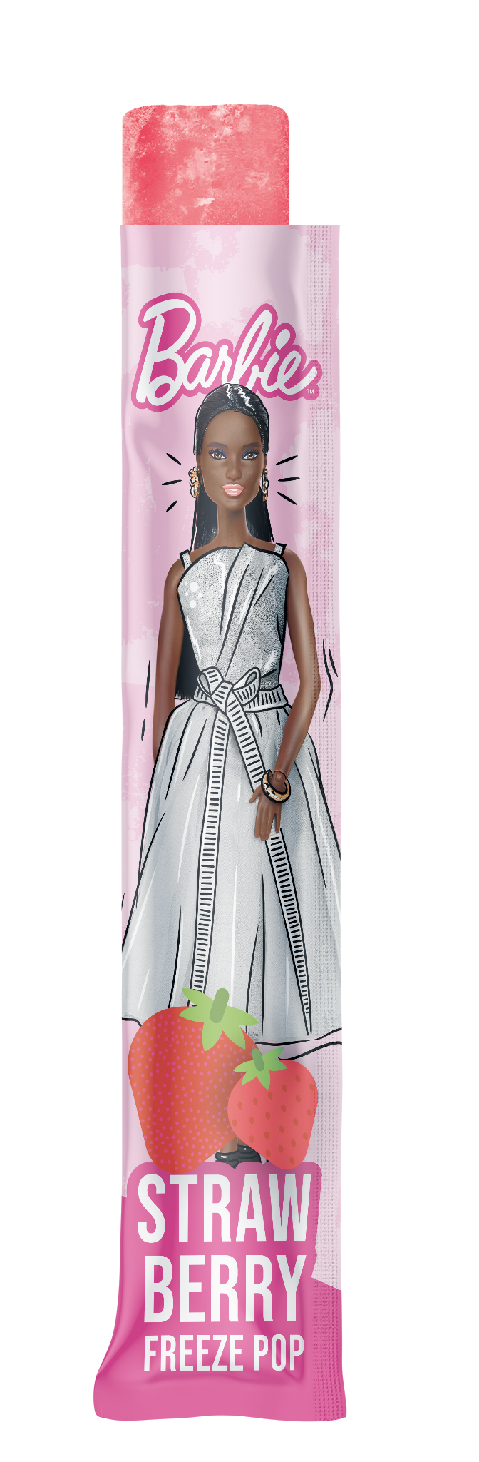 Barbie Strawberry Freeze Pops
