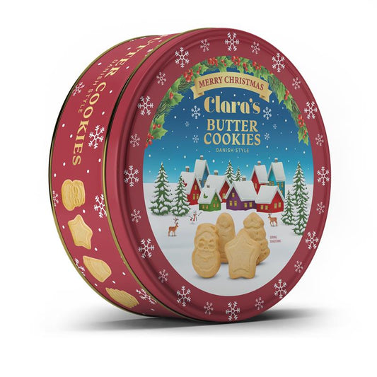 Clara's Christmas Danish Style Butter Cookies