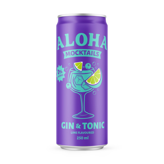 Aloha Gin & Tonic Flavoured Mocktail Drink