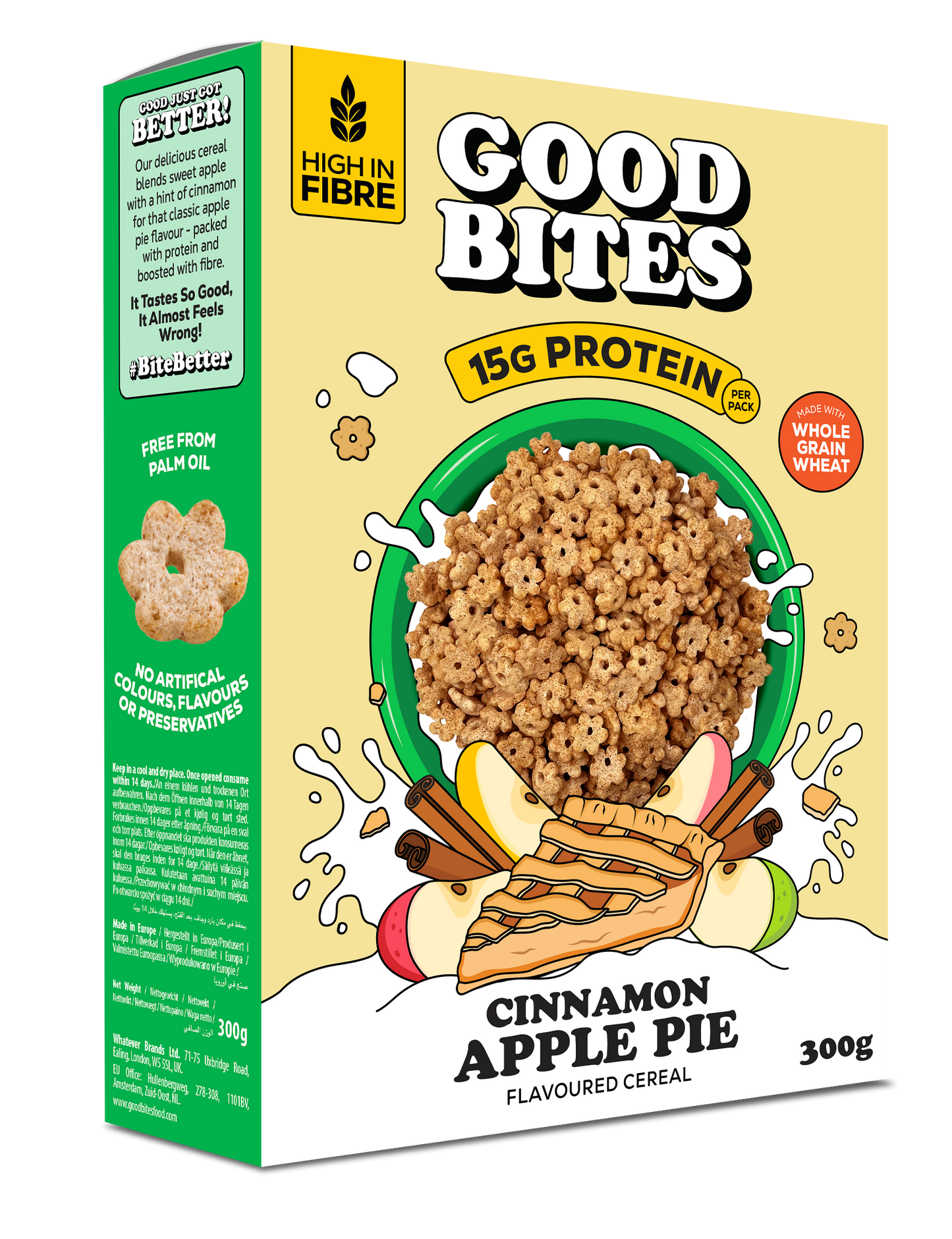 Good Bites of Protein Cinnamon Apple Pie Cereal 300g