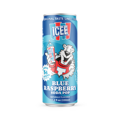 Blue Raspberry Icee Signage ICEE Blue Raspberry 330ml Can – Whateverbrands