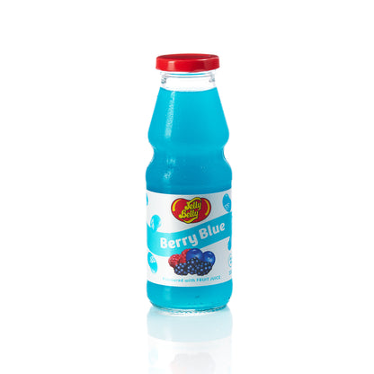 Jelly Belly Berry Blue 330ml drink in glass bottle
