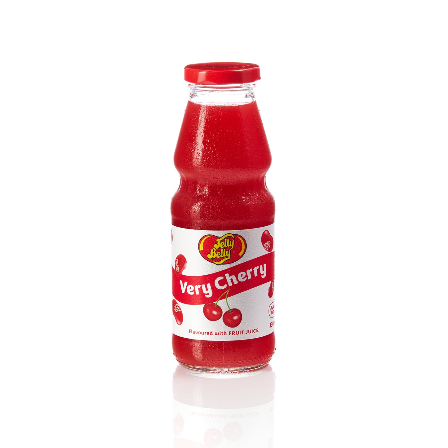 Jelly Belly Very Cherry 330ml drink in glass bottle
