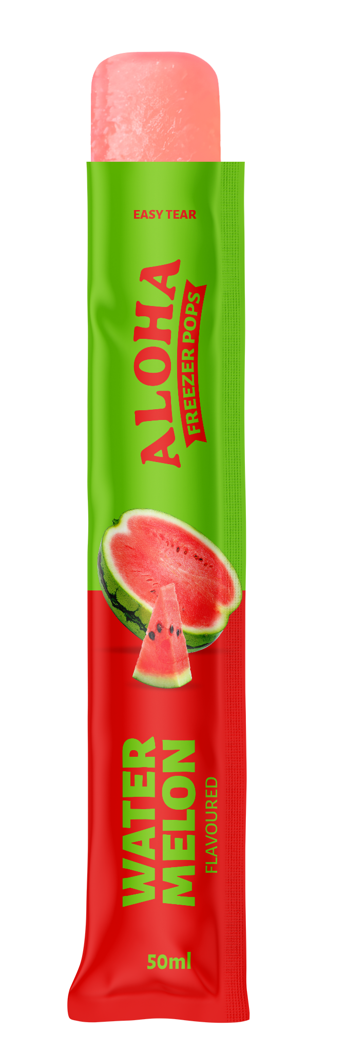 Aloha Watermelon Freezer Pops 50ml