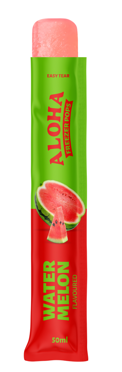 Aloha Watermelon Freezer Pops 50ml