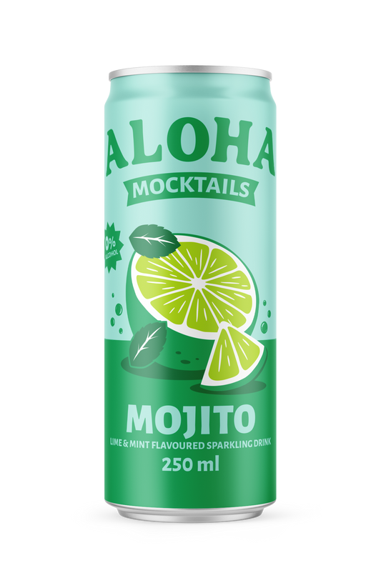 Aloha Mojito Lime and Mint Flavoured Mocktail Drink
