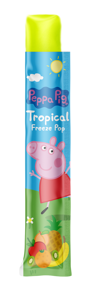 Peppa Pig Mixed Freeze Pops