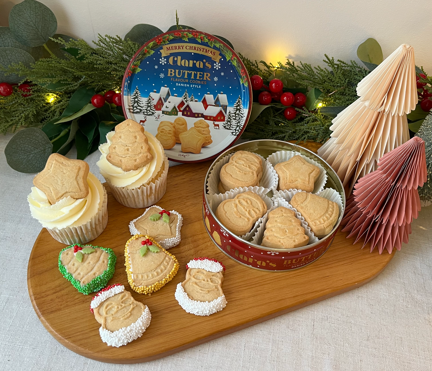 Clara's Christmas Danish Style Butter Cookies