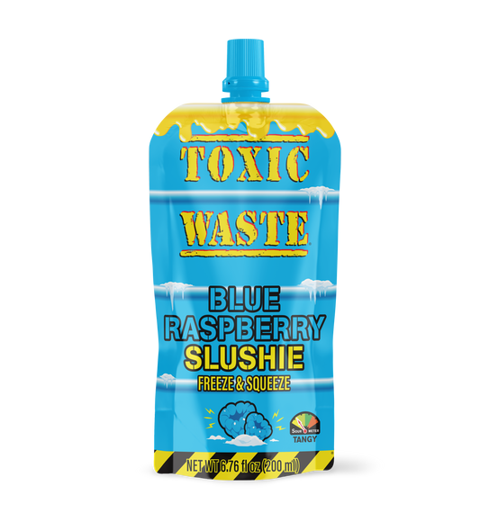 Toxic Waste Blue Raspberry Slushie