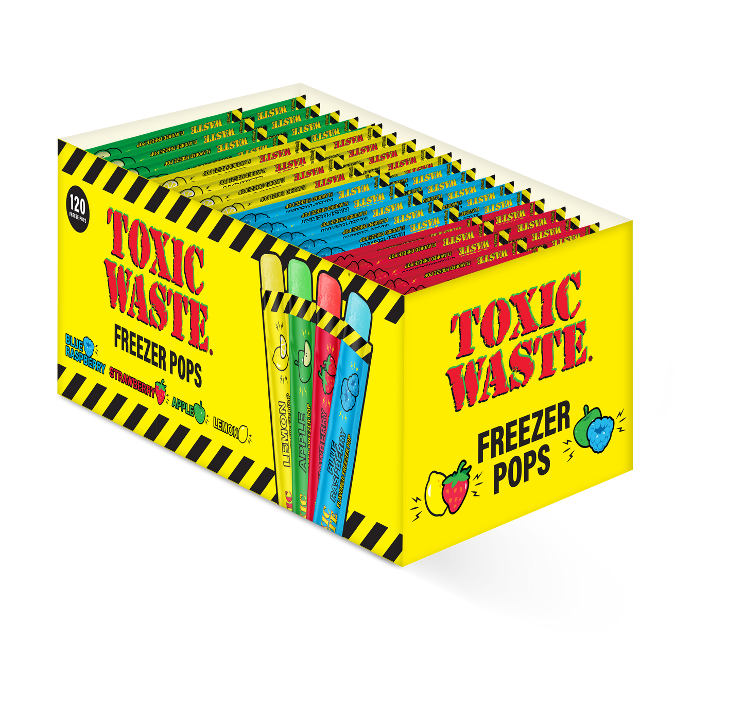 Toxic Waste Sour Freezer Pops