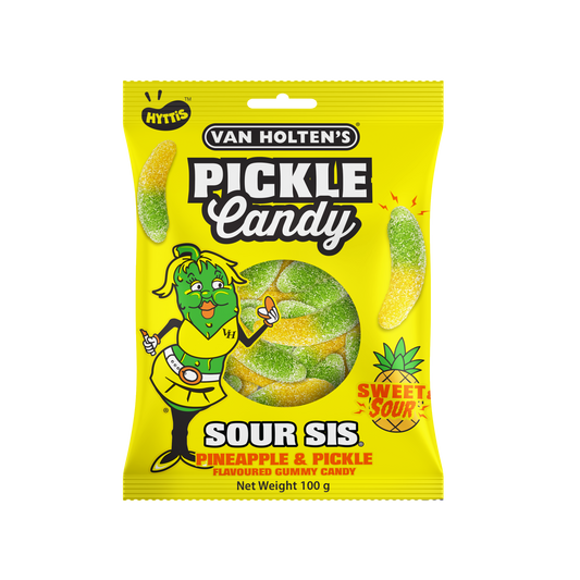 Van Holten’s Pickle Candy – Sour Sis Pineapple & Pickle - COMING SOON