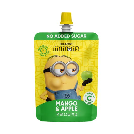 Minions Mango & Apple Puree 3 x 71g