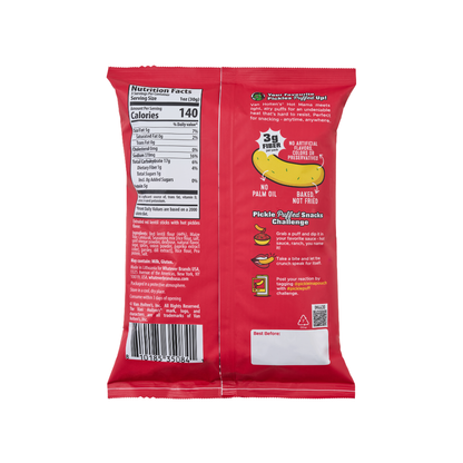 Van Holten's Hot Mama - Hot Pickle Flavour Puffed Snacks