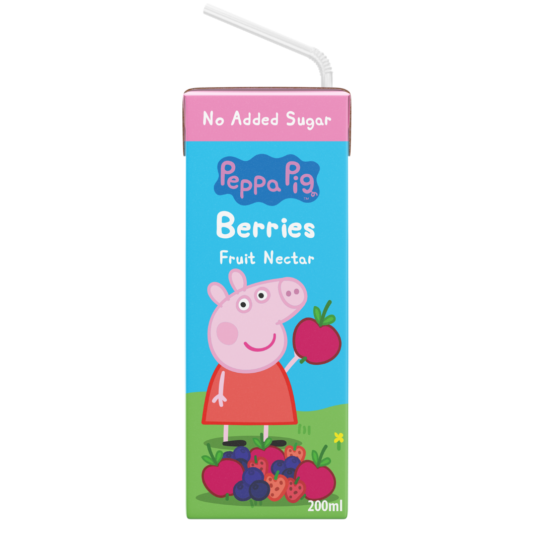 Peppa Pig Summer Berries No added Sugar Nectar Drink 200ml