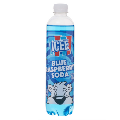 ICEE Blue Raspberry Soda 17 FL OZ (500ML) PET