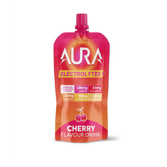 Aura Electrolytes Cherry Drink