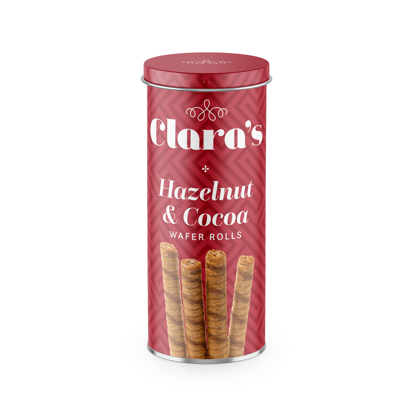 Clara's Selections Hazelnut & Cocoa Wafer Rolls (130g)