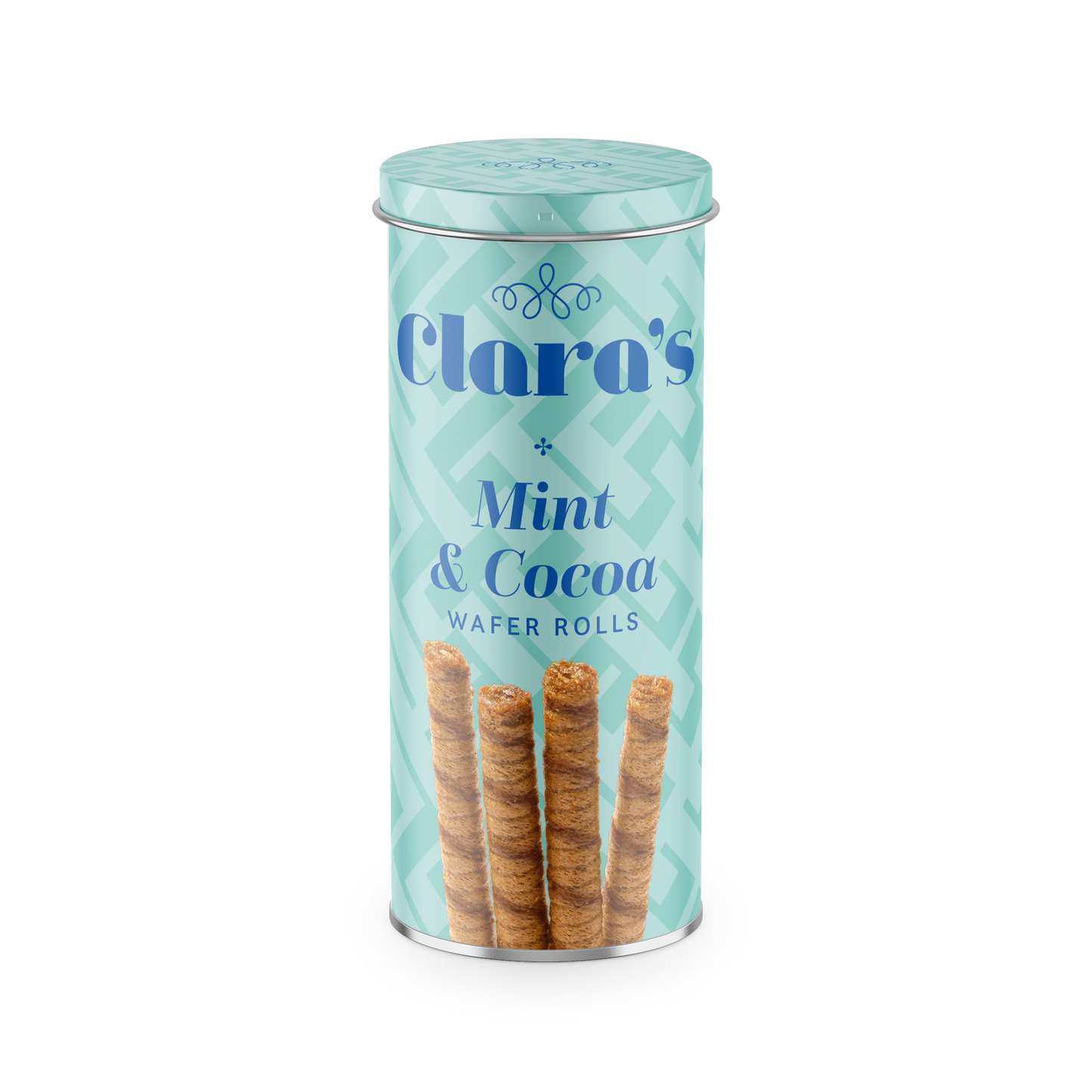 Clara's Selections Mint & Cocoa Wafer Rolls (130g)