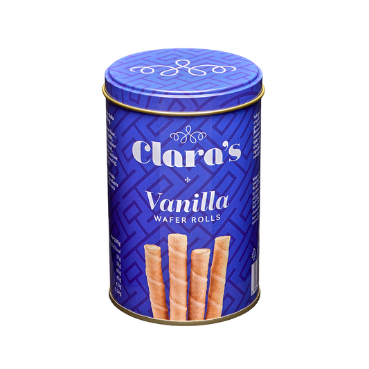 Clara's Vanilla Wafer Rolls 300g