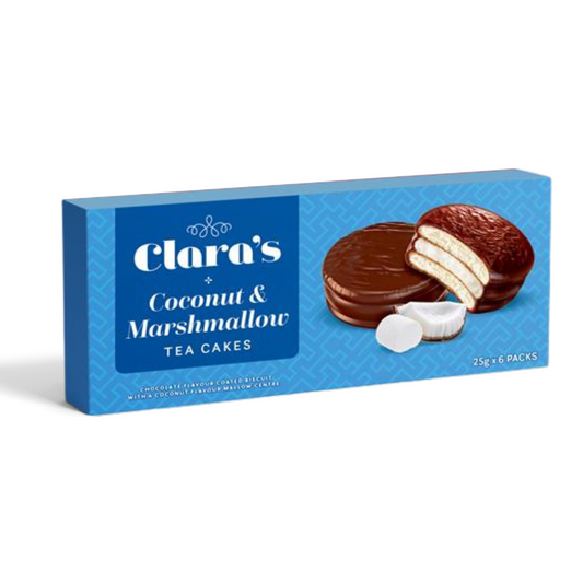 Clara's Selections Coconut & Marshmallow Tea Cakes