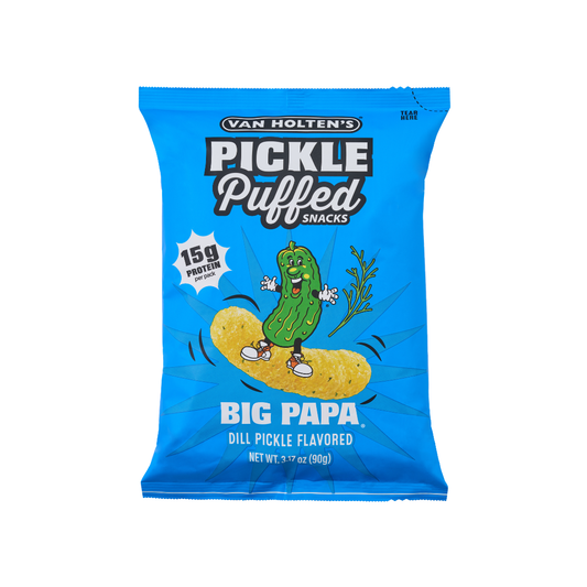 Van Holten's Big Papa - Pickle & Dill Flavour Puffed Snacks
