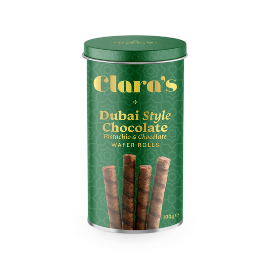 Clara's Dubai Style Chocolate Flavour Wafers