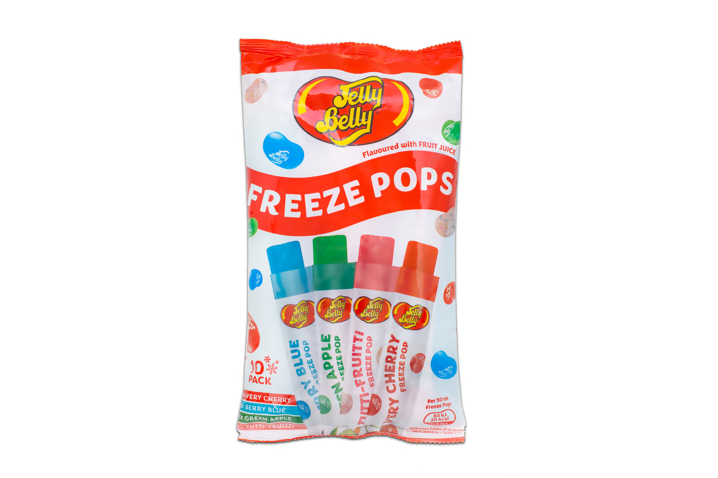 Jelly Belly Freeze Pops 10 pack (50ml) 