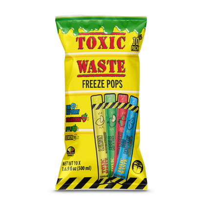 Toxic Waste Sour Freezer Pops