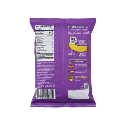 Van Holten's Garlic Joe - Pickle & Garlic Flavour Puffed Snacks